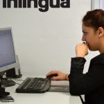 Claudia intern at Work