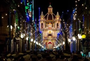 Christmas Street lights - Malta